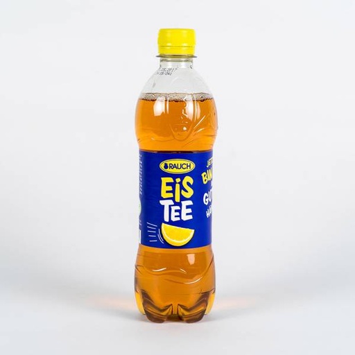 Rauch Eistee Zitrone 0,50 L Flasche [12 Stück]