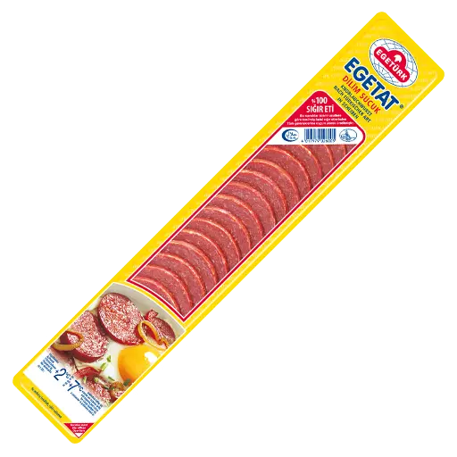 [L-145] Egetürk Dilim Sucuk %100 sigir [200g]