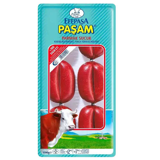 [L-144] Efepasa Pasa Parmak Sucuk Knoblauchwurst [1000g]