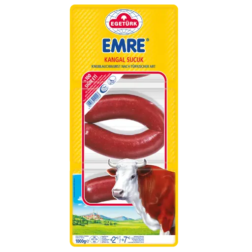 [L-146] Egetürk Emre Kangal Sucuk %100 sigir [1000g]