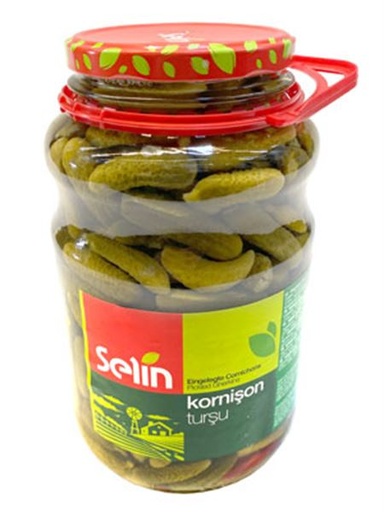 [L-096] Selin Cornichons eingelegte [2650ml/Glas]