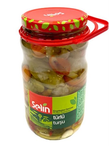 [L-098] Selin Gemischtes Gemüse eingelegt [2650ml/Glas]