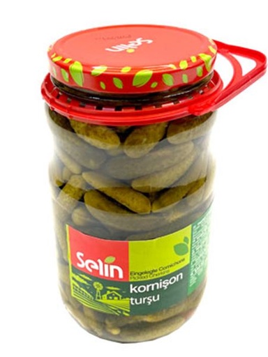 [L-095] Selin Cornichons eingelegte [1700ml/Glas]