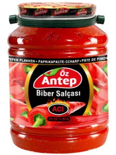 Öz Antep Paprikapasta Scharf [4300g/Kübel]
