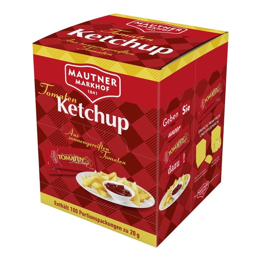 [L-493] Mautner Ketchup Portion [100x20g]