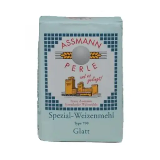 [L-339] Assmann Mehl Spezial Typ 700 Glatt Blau [1 Kg/Pack]