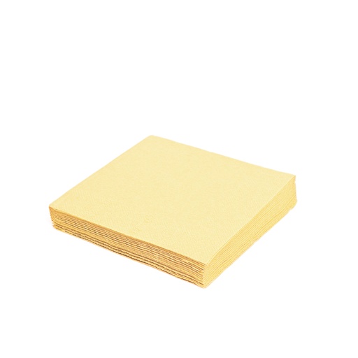 Serviette Champagner 3 lagig 1/4 33x33cm [250 Stück]