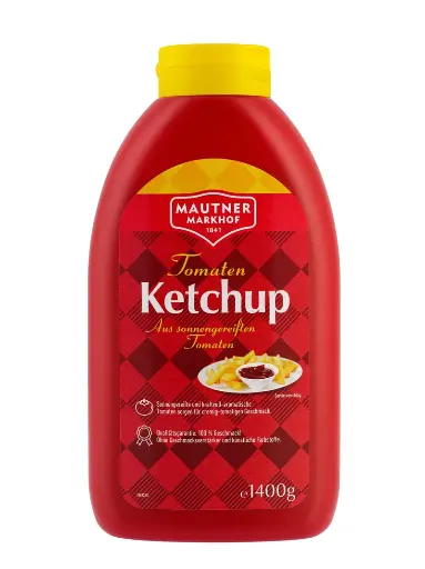 [L-491] Mautner Ketchup Mild [1,4 kg/Flasche]