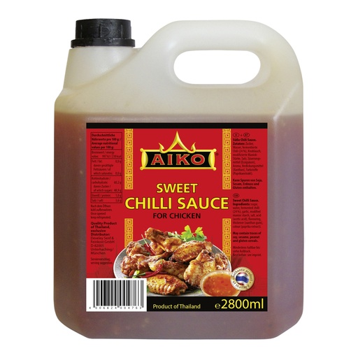 [L-444] Aiko Sweet Chili Sauce [2.8L/Kanister ]