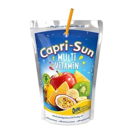 [G-026] Capri Sun Multi Vitamin [200mlx10 Stück]