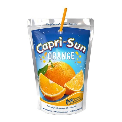 [G-027] Capri Sun Orange [200mlx10 Stück]