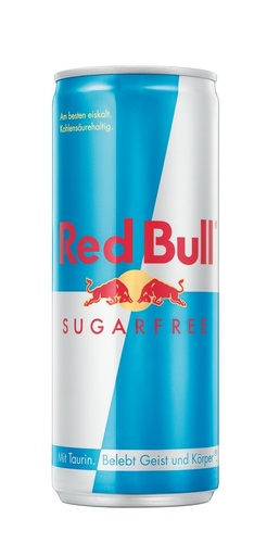 [G-103] Red Bull Zucker frei 0,25 Dose [24 Stück]