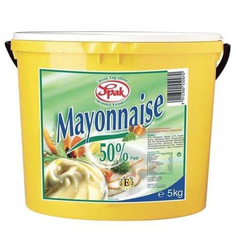Spak Mayonnaise %50 Fett [10kg/Kübel]