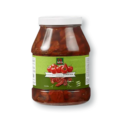 Adria getrocknete Tomaten in Sonnenblumenöl [2300g/Kanister]