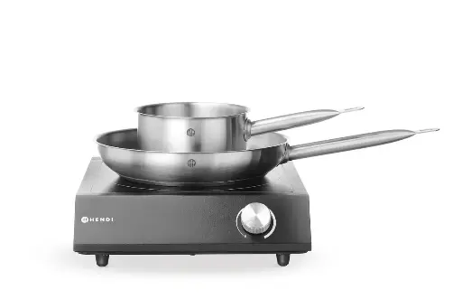Hendi Induktionskocher Stielkasserolle + Bratpfanne 220-240V/3500W 320x395
