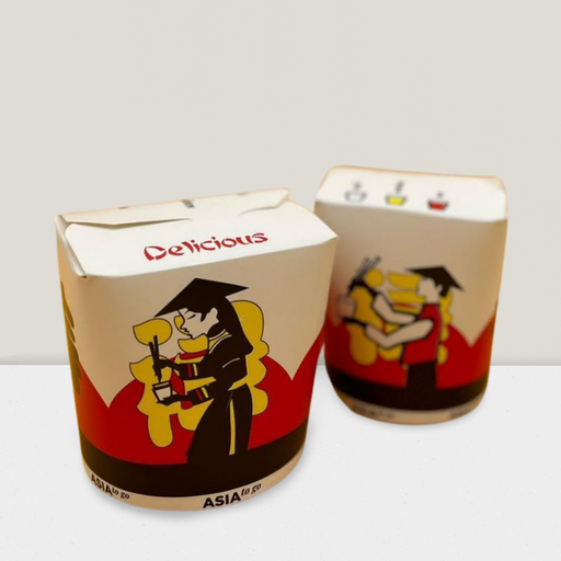 Foodbox, Asiabox "Dragon" bedruckt [50 Stück]