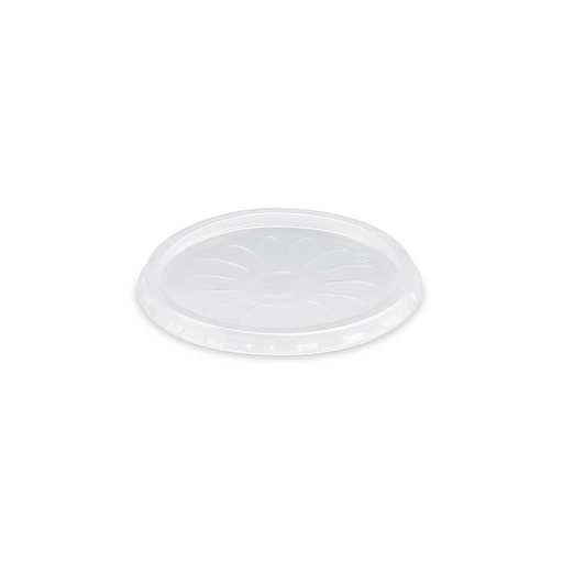 [V-192] Deckel (PP) klar für Dressingbecher Ø70mm [50 Stück]