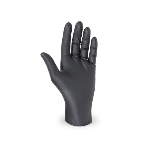 [H-0029] Handschuh (Nitril) ungepudert schwarz [100 Stück]