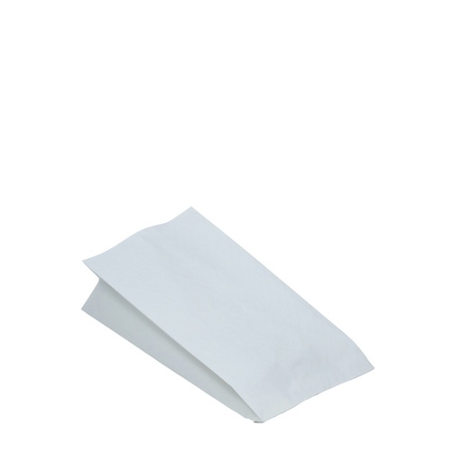 [V-027] Papierbeutel (PAP/PE) 2-lagig fettdicht weiß [100 Stück]