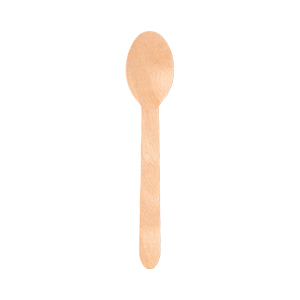 Löffel 160mm aus Holz [100 Stk]