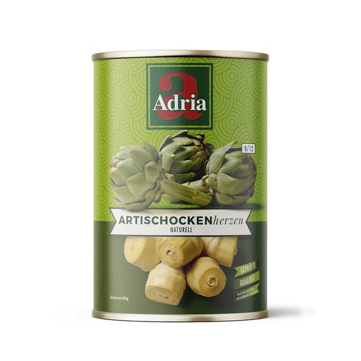 [L-016] Adria Artischockenherzen [425ml/Dose]