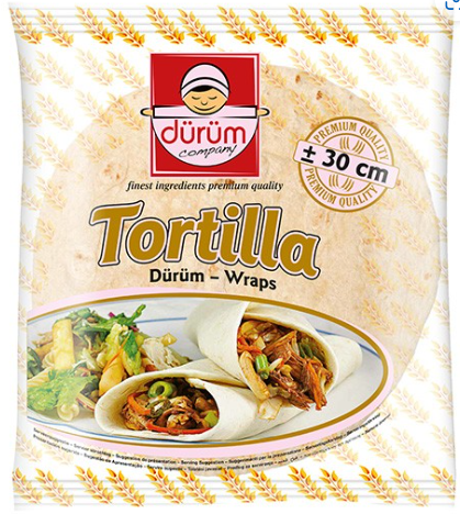 [L-572] Dürüm Tortilla 90g 30cm [16 Stück/Packung]