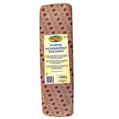 [L-155] Hilal Truthahn Pizzablock Helal [ca 3,5kg/Block]