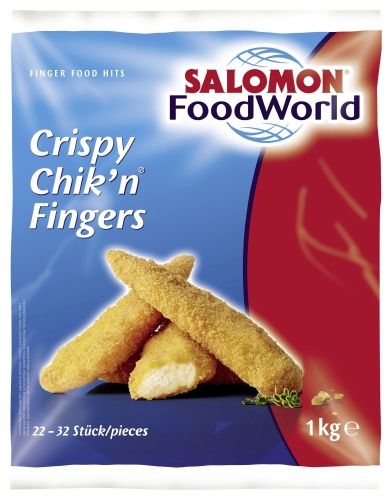 [TF-098] Salomon Crispy Chik'n Fingers [1kg/Packung]