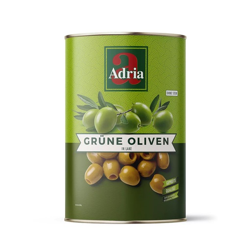 ADRIA Oliven grün ohne Stein [4250ml/Dose]