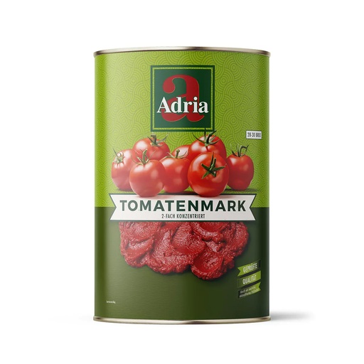 [L-011] ADRIA Tomatenmark 2-fach [4250 ml/Dose]