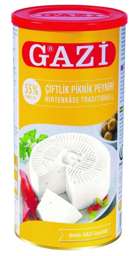 [L-376] Gazi Hirtenkäse 55% Fett [800g/Dose]