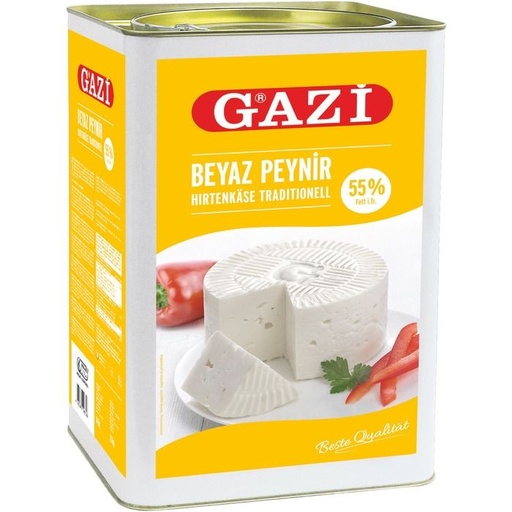 [L-375] Gazi Hirtenkäse 55% Fett [14 kg/Kanister]
