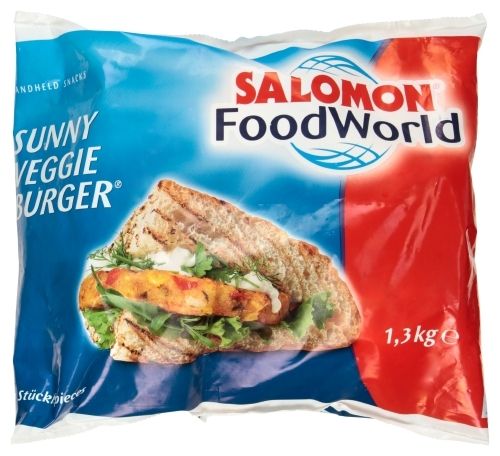 [TF-101] Salomon Veggie Burger 130gr [1,3kg/Packung]
