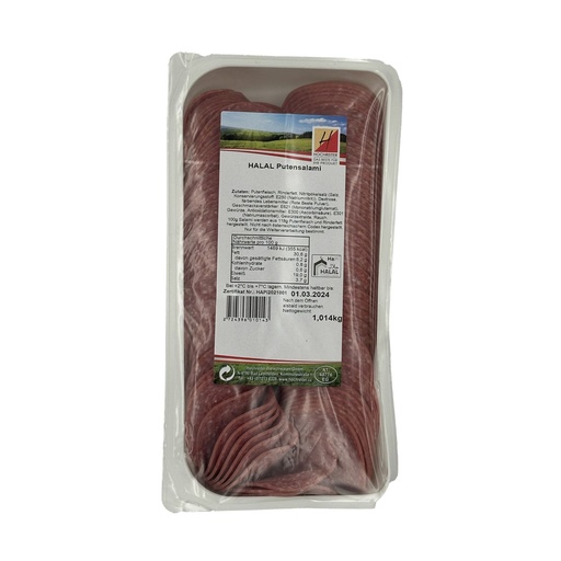[L-159] Hochreiter Puten Salami kal. 65mm [1 Kg]