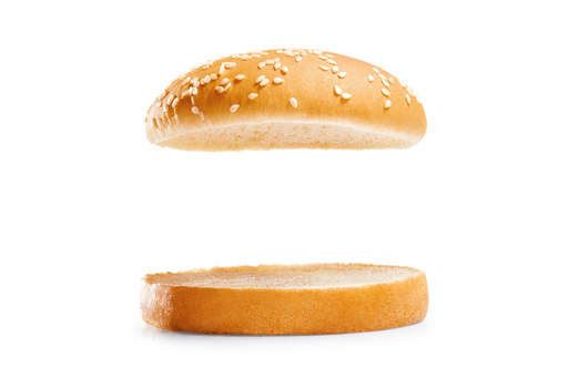 [TK-072] Burger Brot Bun XL mit Sesam 130g tiefgekühlt [16 Stück/Karton]