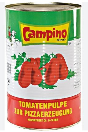 Campino Pizzasauce 14-16 Brix [5 L/Dose]