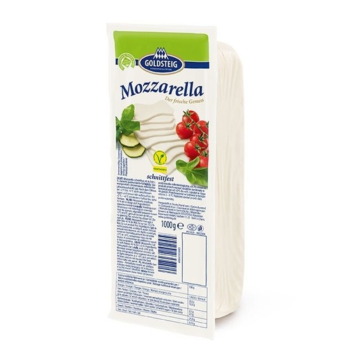 [L-380] Goldsteig Mozzarella 45% Fett [1 kg/Block]