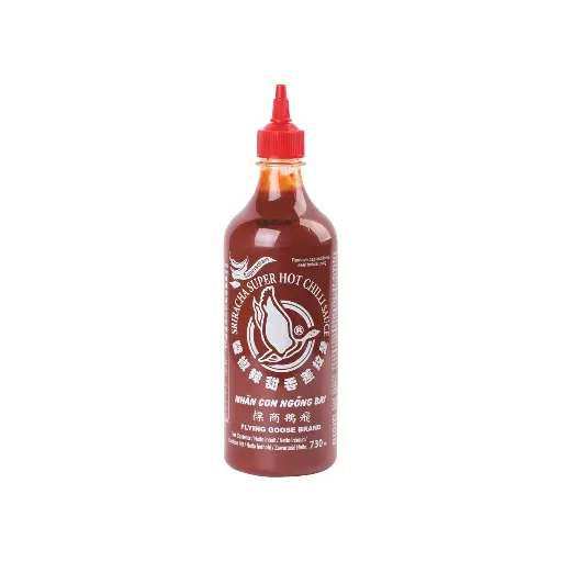 [L-448] Chili Sauce Sriracha Extra Scharf Rot [730 ml/Flasche]