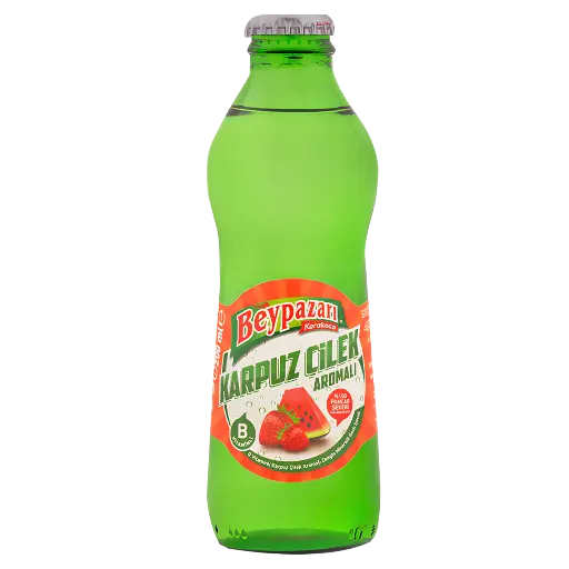 [G-014] Beypazari Mineralwasser Wassermelone Erdbeere [0.2Lx6 Glass]
